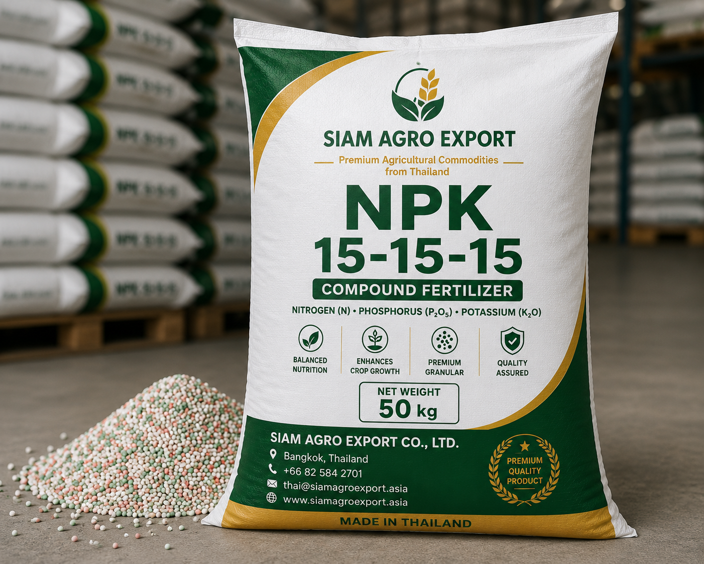 NPK 15-15-15 Compound Fertilizer